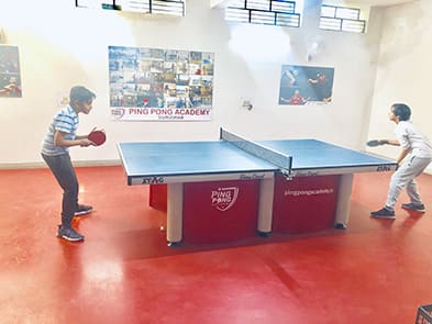 Table Tennis Training for Children